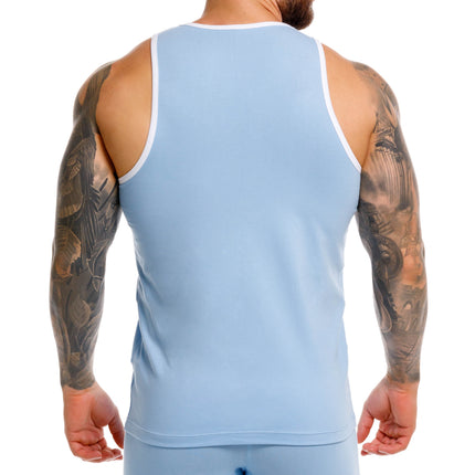 JOR College Cotton Tank - Blue
