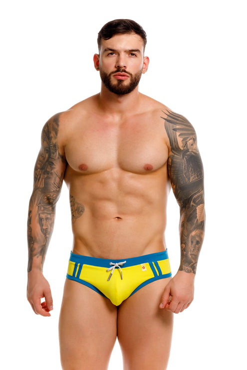 JOR Speed swim brief yellow