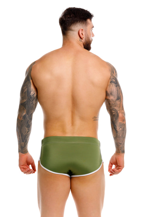 JOR Vintage swim boxer green