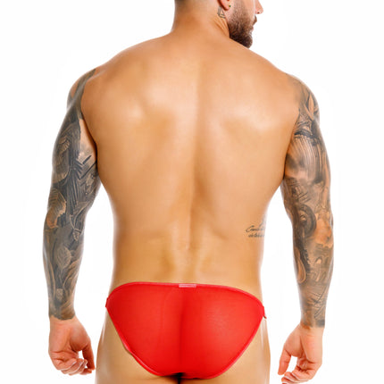 JOR Frost Mesh Bikini Brief - Red