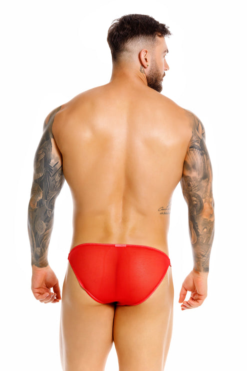 JOR Frost Mesh Bikini Brief - Red