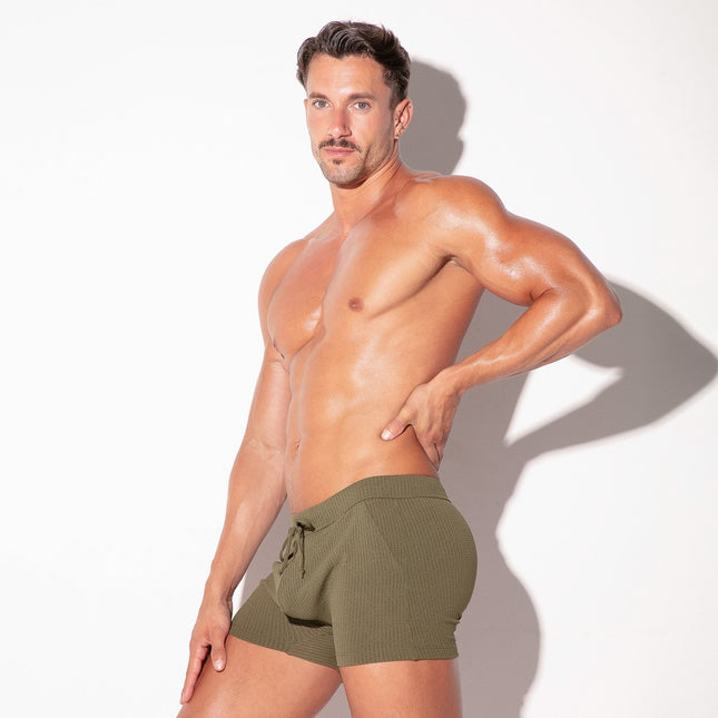 Code 22 New York Enhancing Swim Boxer 26012 - Khaki Green
