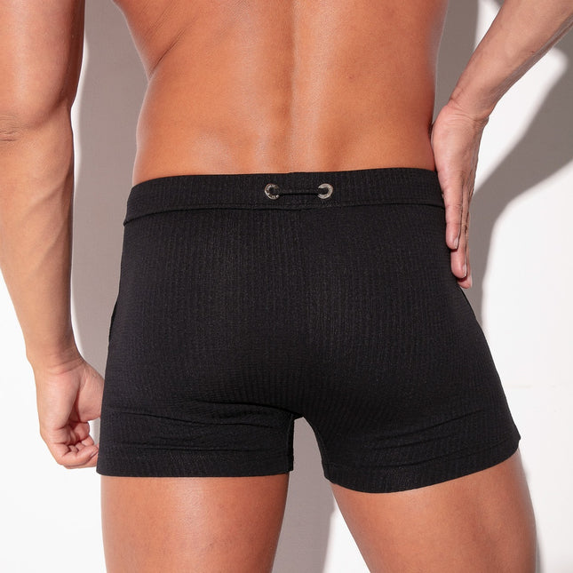 Code 22 New York Enhancing Swim Boxer 26012 - Black