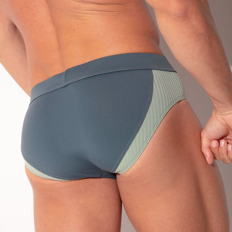 Code 22 San Francisco Enhancing Swim Brief 26091 - Grey