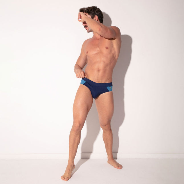 Code 22 San Francisco Enhancing Swim Brief 26091 - Navy