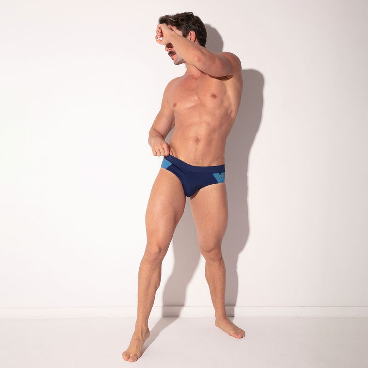 Code 22 San Francisco Enhancing Swim Brief 26091 - Navy