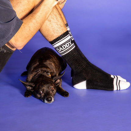 Gumball Poodle Daddy Gym Crew Socks