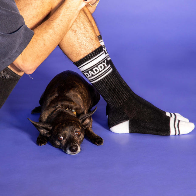 Gumball Poodle Daddy Gym Crew Socks