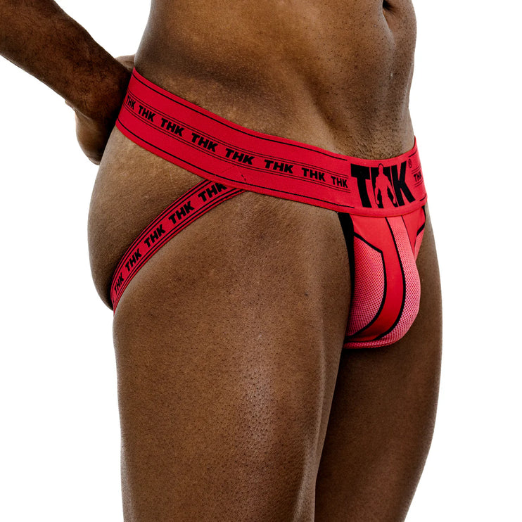 THK Hero Mesh Jockstrap - Red