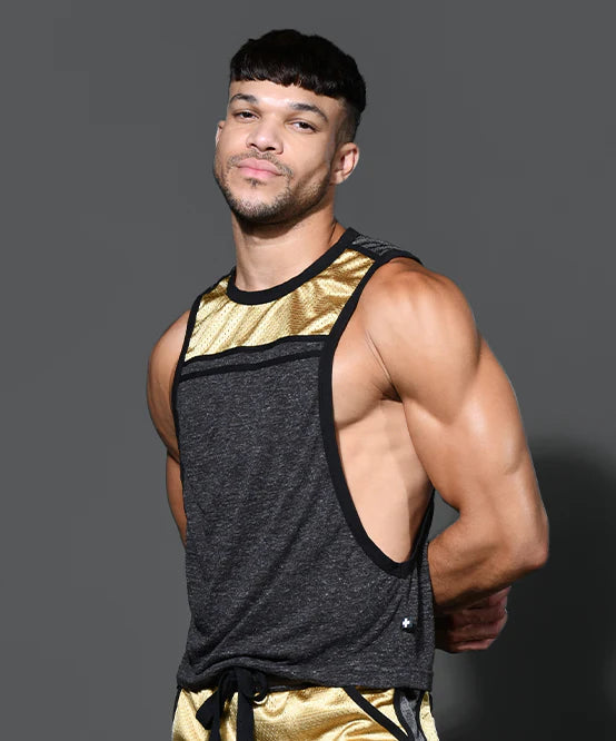 Andrew Christian 2997 Action muscle tank black