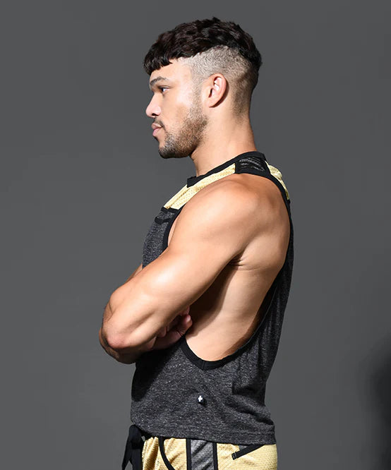 Andrew Christian 2997 Action muscle tank black