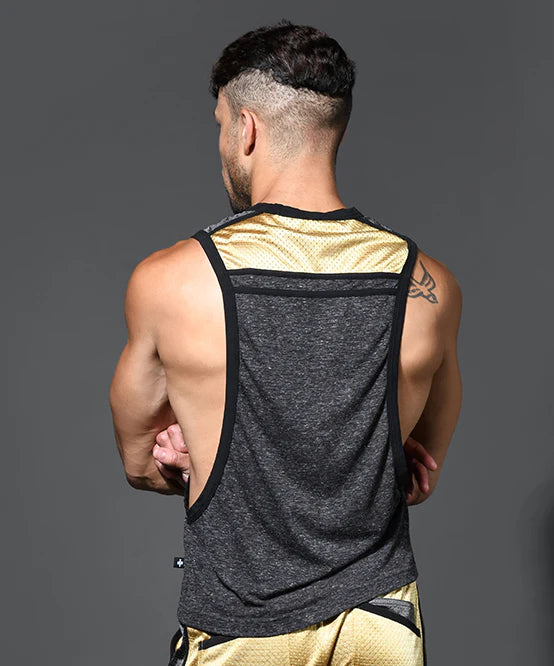 Andrew Christian 2997 Action muscle tank black