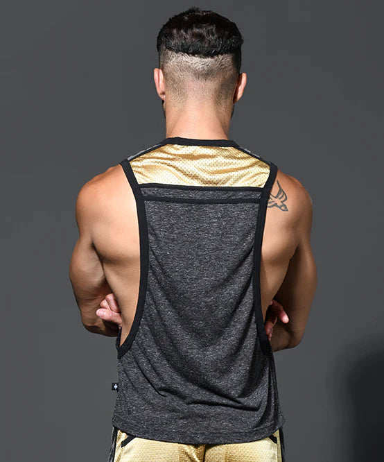 Andrew Christian 2997 Action muscle tank black