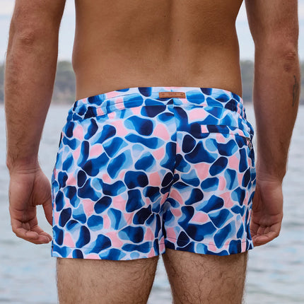 2eros Bronte 3-inch Swim Shorts - Abstract Blue