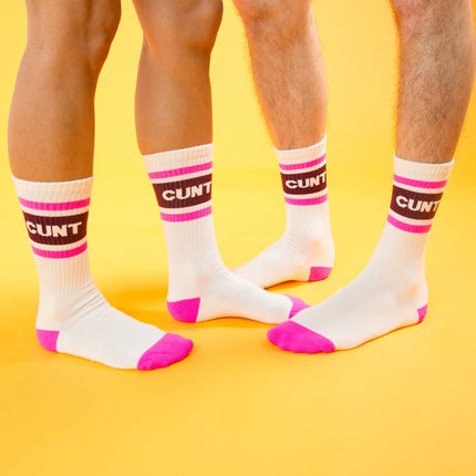 Gumball Poodle Cunt Gym Crew Socks