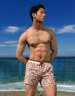2eros Pastel Hawaii 3" swim short