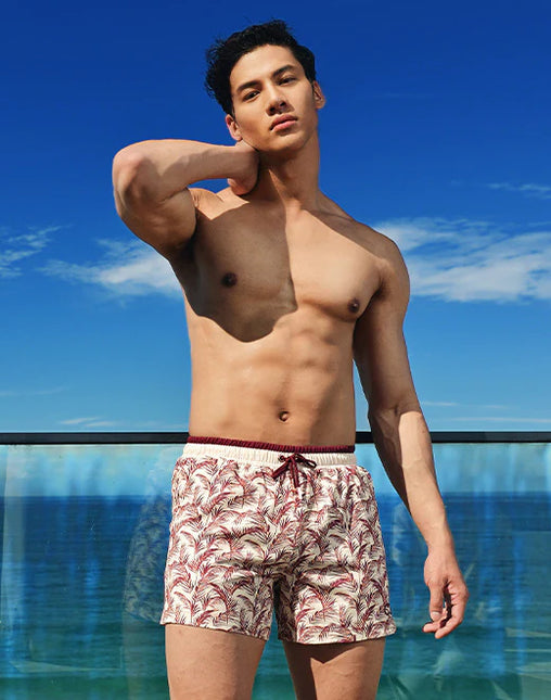 2eros Byron Pastel Hawaii 3" swim short size XL