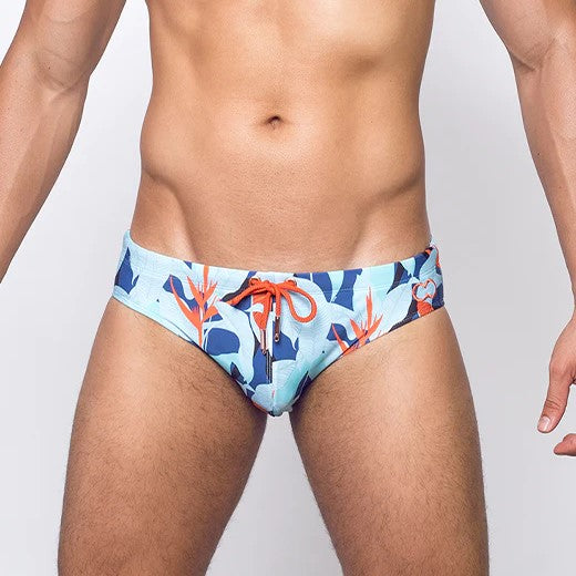2eros Caribbean Twist swim brief size S
