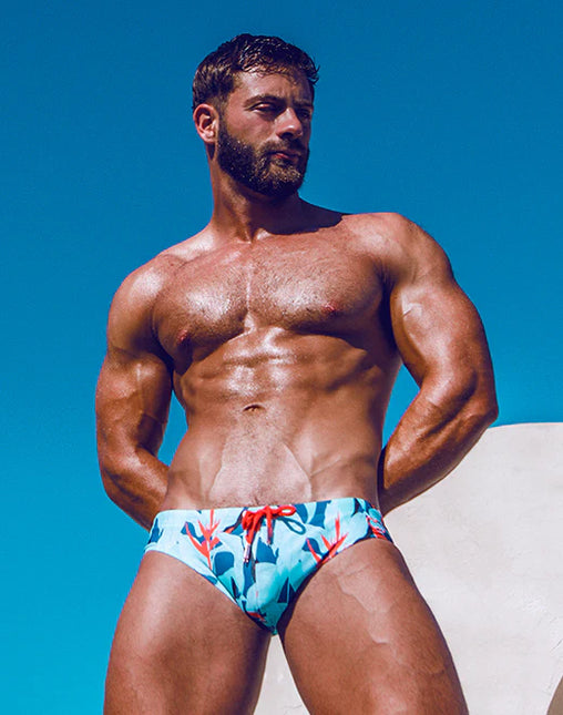2eros Caribbean Twist swim brief size S