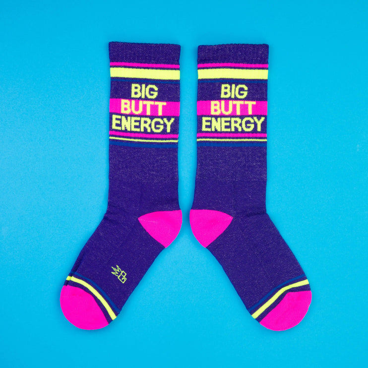 Gumball Poodle Big Butt Energy Crew Socks