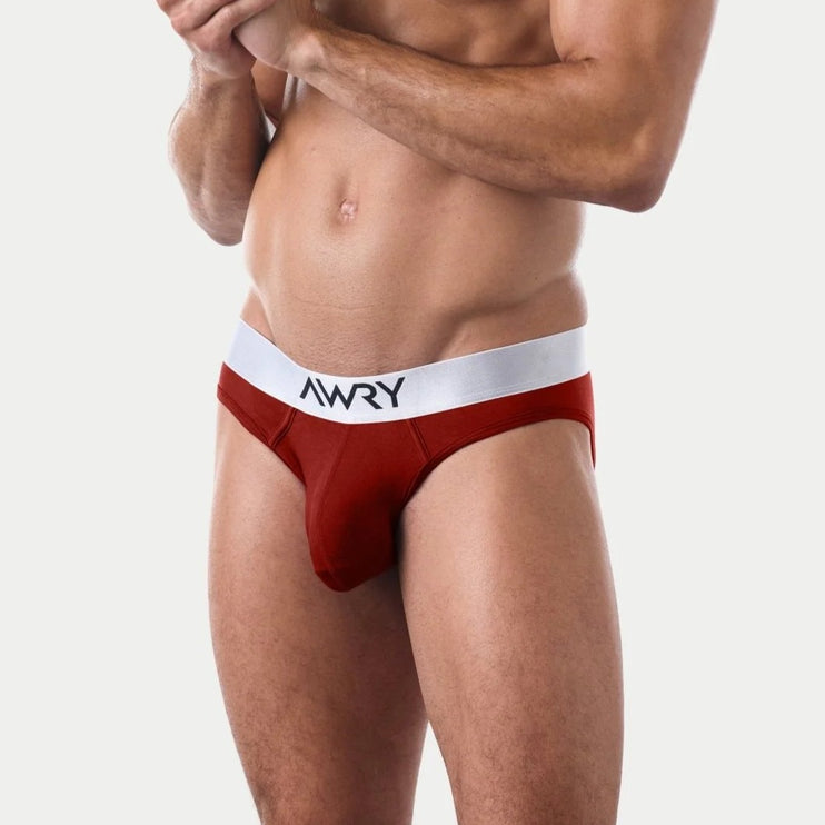 AWRY Pocket Enhancing Bamboo Brief - Rust