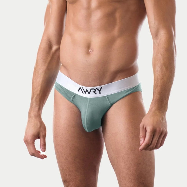 AWRY Pocket Enhancing Bamboo Brief - Soft Teal