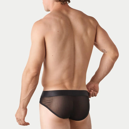 AWRY Reveal Mesh Brief - Black