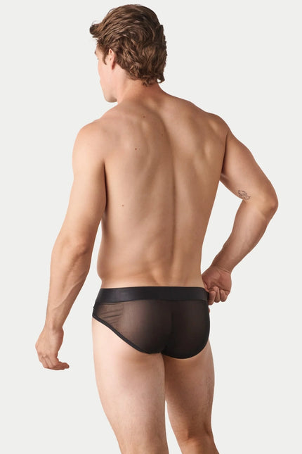 AWRY Reveal Mesh Brief - Black
