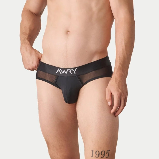 AWRY Reveal Mesh Brief - Black