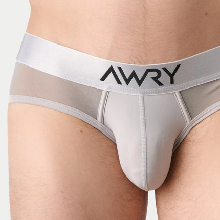 AWRY Reveal Mesh Brief - Silver