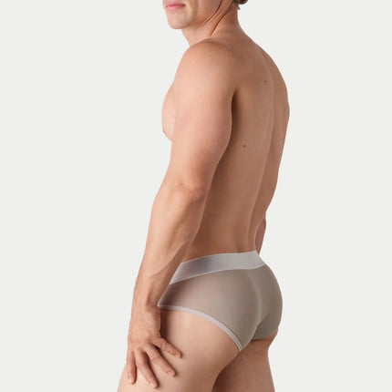 AWRY Reveal Mesh Brief - Silver