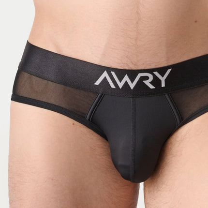 AWRY Reveal Mesh Brief - Black