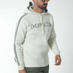 Donato Perola hooded pullover white