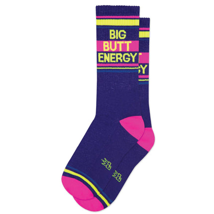 Gumball Poodle Big Butt Energy Crew Socks