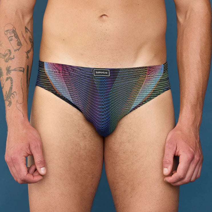 Supawear Contour Pride Hybrid Brief - Rainbow