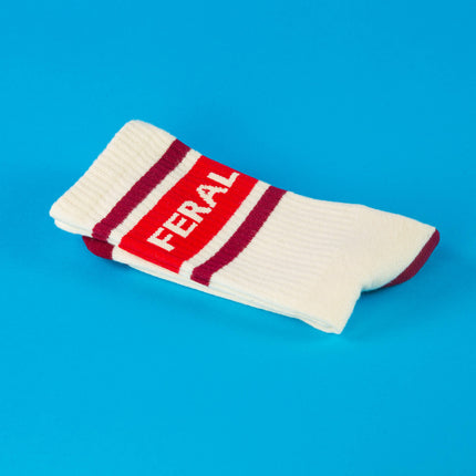 Gumball Poodle Feral Gym Crew Socks