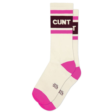 Gumball Poodle Cunt Gym Crew Socks