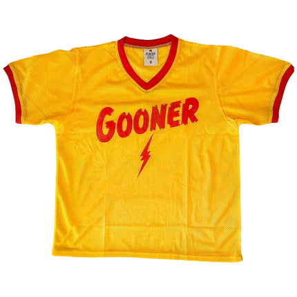 Peachy Kings Gooner Mesh Football Jersey - Yellow