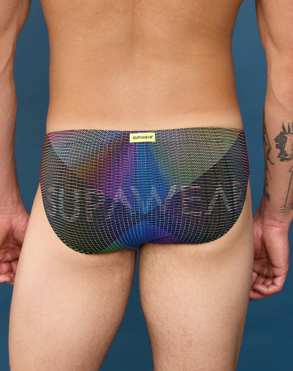 Supawear Contour Pride Hybrid Brief - Rainbow