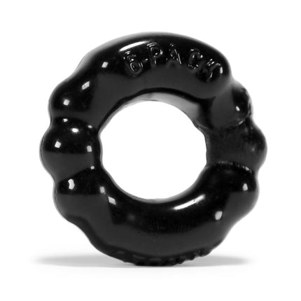 Oxballs 6-Pack-Grip Cockring - Black