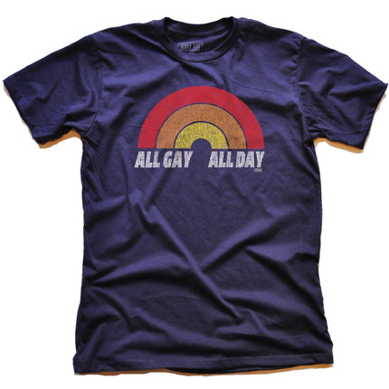 Solid Threads All Gay All Day t-shirt navy