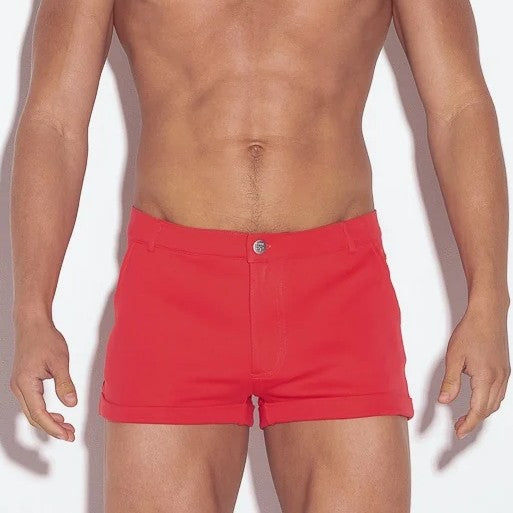 Code 22 2-Inch Stretch Slim-Fit Shorts 9742 - Coral