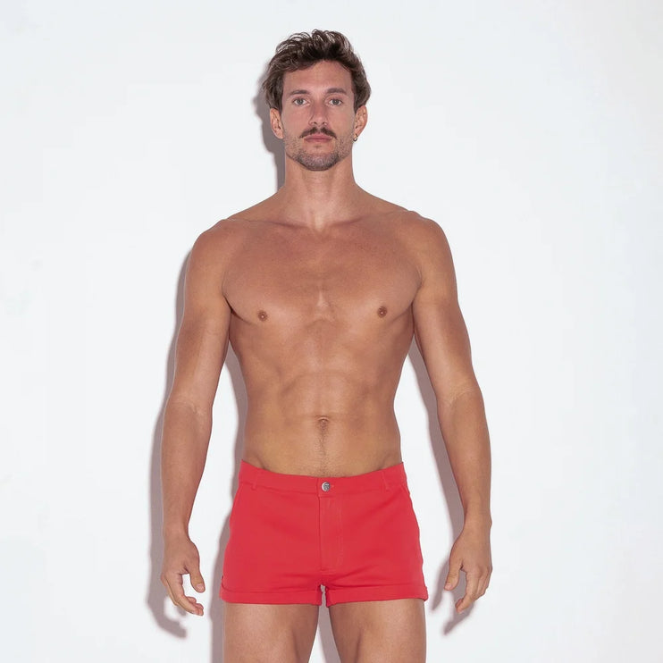 Code 22 2-Inch Stretch Slim-Fit Shorts 9742 - Coral