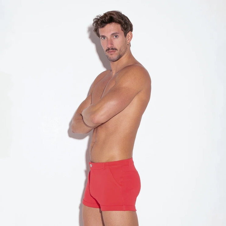 Code 22 2-Inch Stretch Slim-Fit Shorts 9742 - Coral