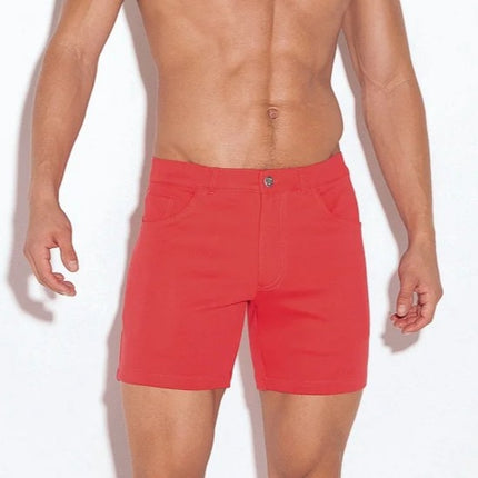 Code 22 5-Inch Stretch Slim-Fit Shorts 9712S - Coral
