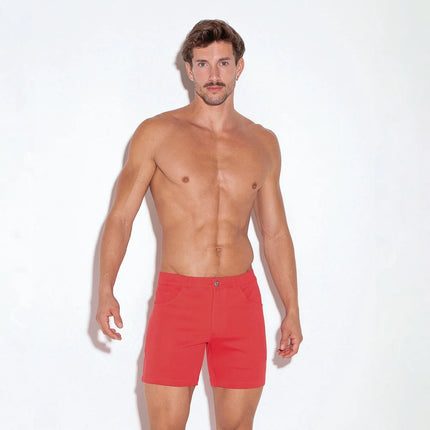 Code 22 5-Inch Stretch Slim-Fit Shorts 9712S - Coral