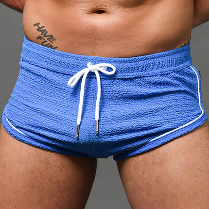 Andrew Christian 6904 Miami Cabana Boy Poolside 3" short blue