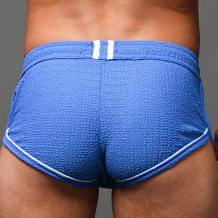 Andrew Christian 6904 Miami Cabana Boy Poolside 3" short blue