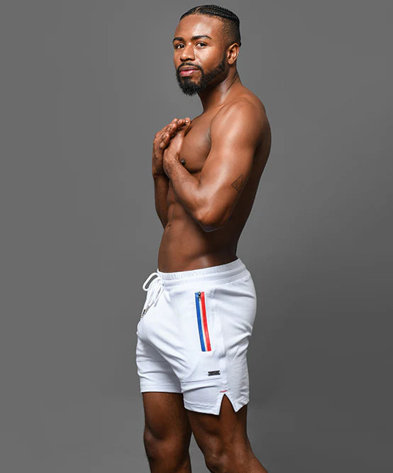 Andrew Christian 6907 Hero Training 6" short white