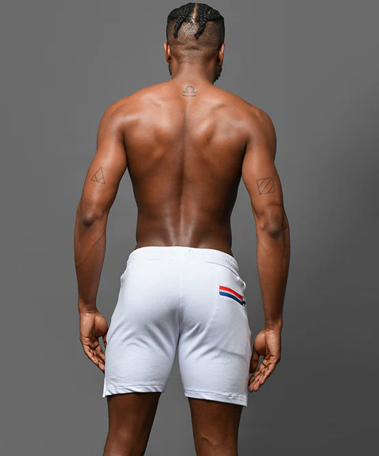 Andrew Christian 6907 Hero Training 6" short white